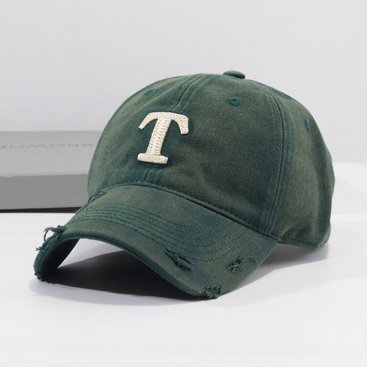 Men's Distressed Denim Cap Stornfield