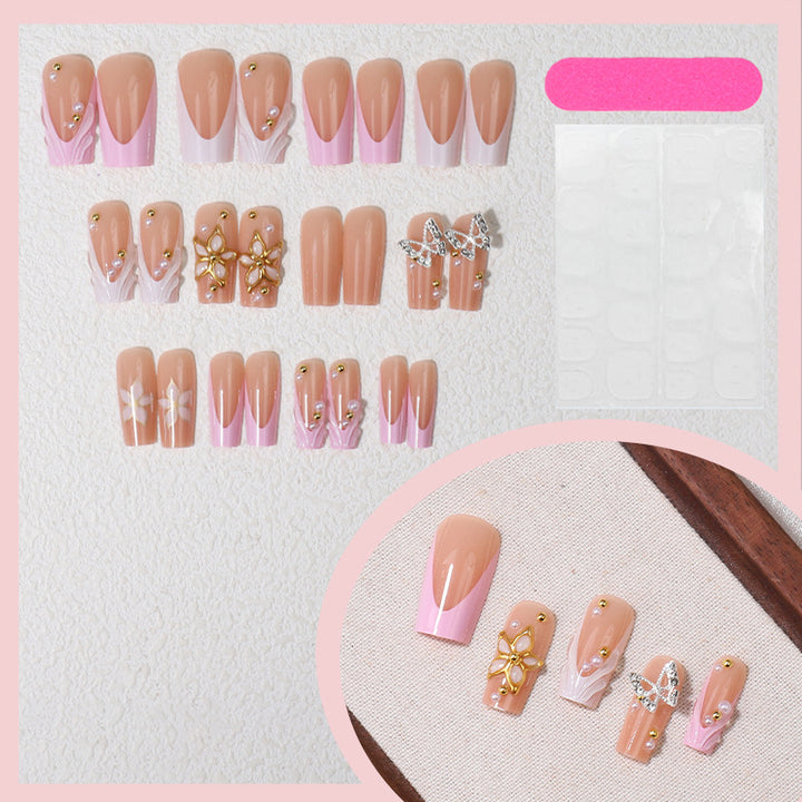 Luxury Decorative Press-On Nail Tips Stornfield