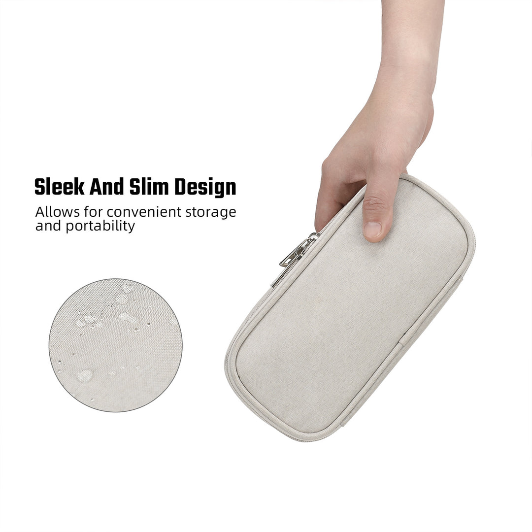 Organizer bag with multiple compartments and secure zipper Stornfield