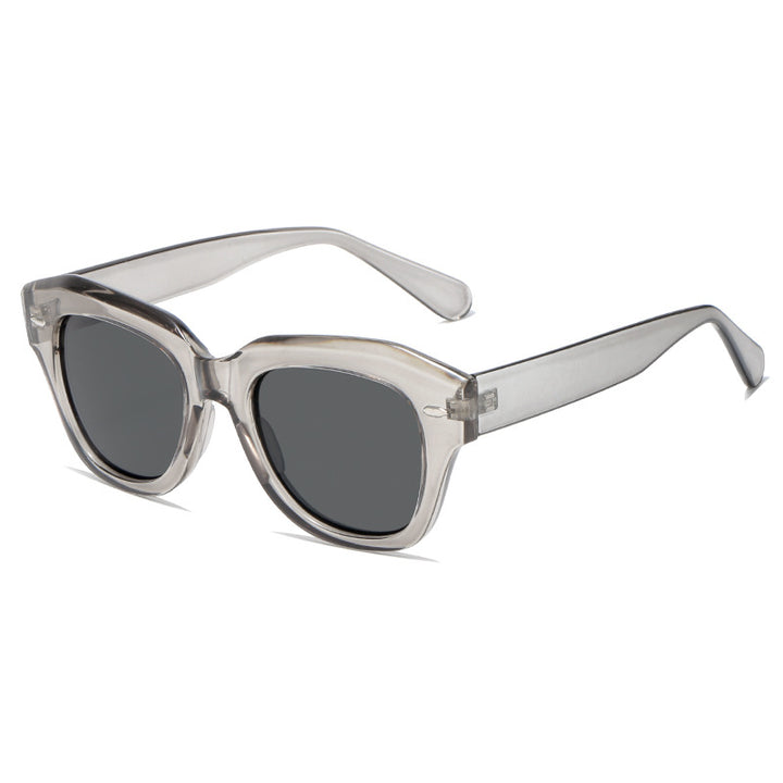 Women stylish sunglasses in modern design with transparent frame Stornfield