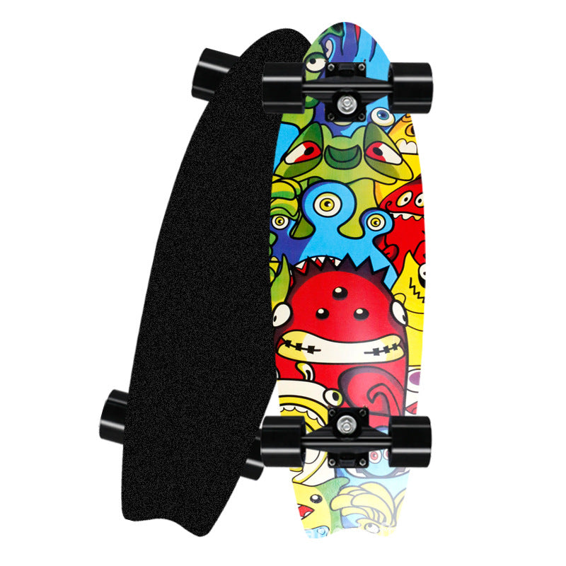 Surf-Inspired Mini Cruiser Skateboard Stornfield