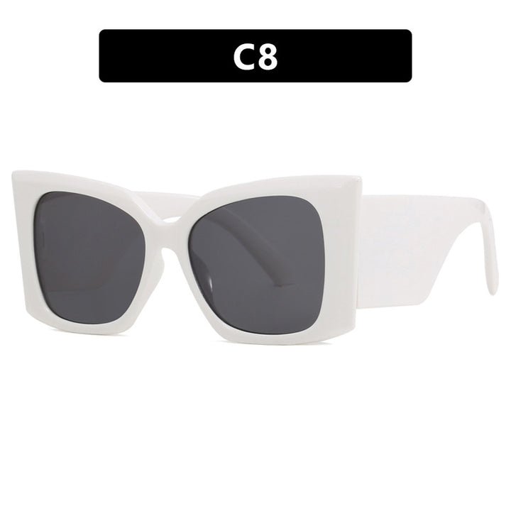 Women's oversized sunglasses with stylish cat-eye frame Stornfield