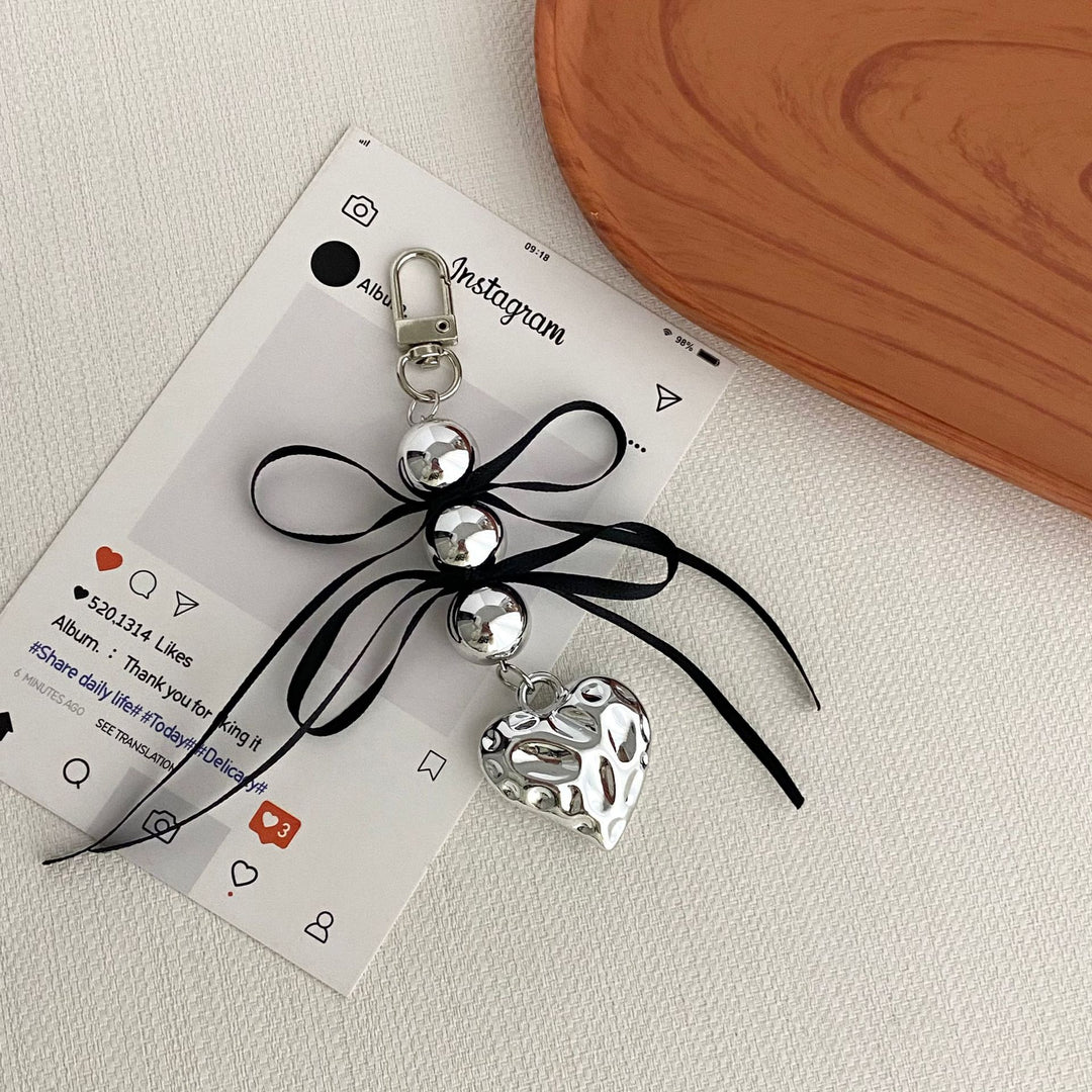 Heart-Embellished Keychain Stornfield