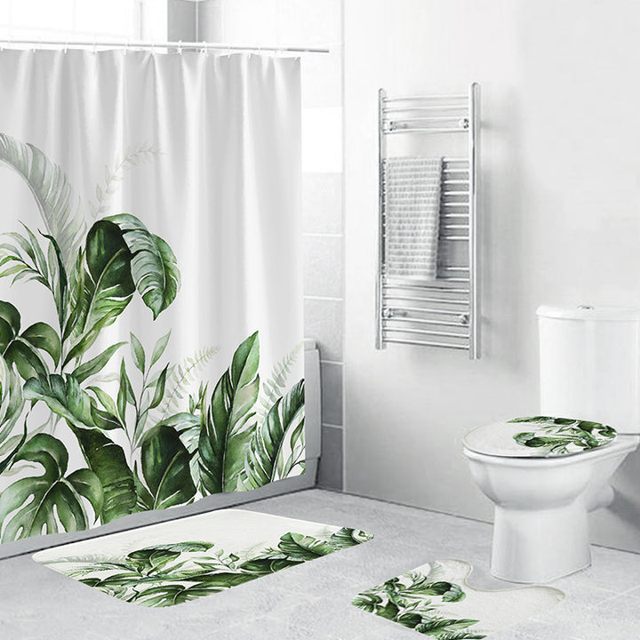 Tropical Plant Bathroom Set Stornfield