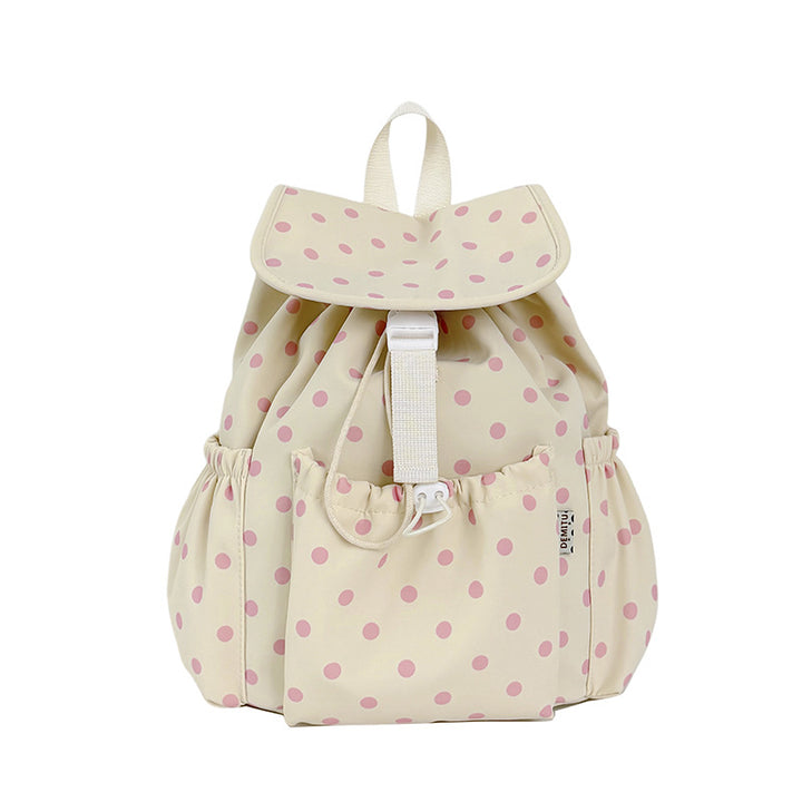 Playful Polka Dot Drawstring Backpack Stornfield