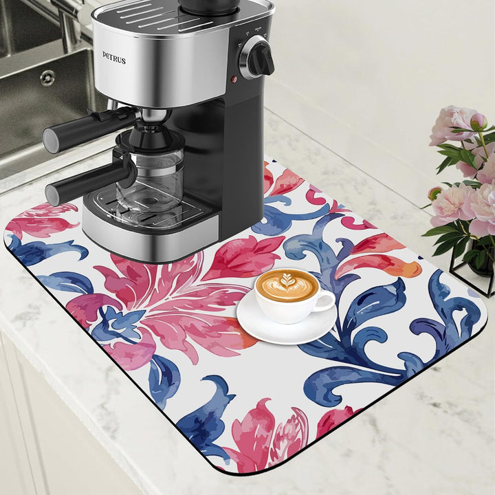 Flower Motiv Kitchen Placemat