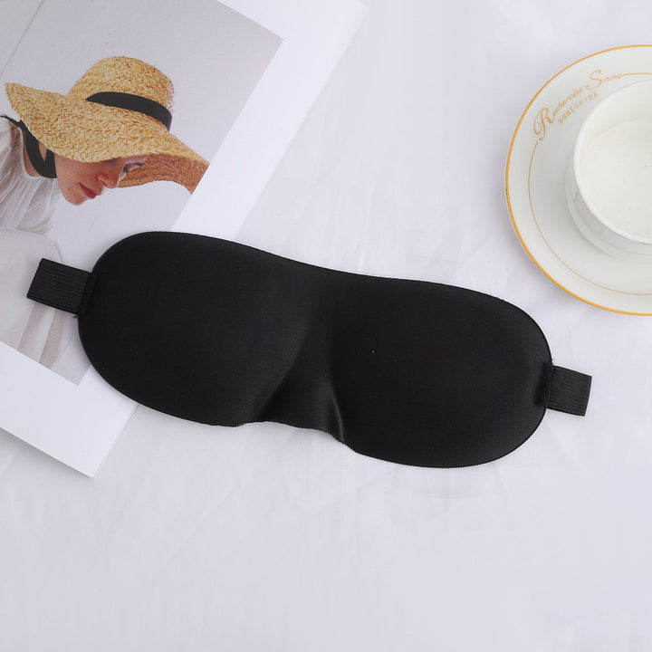 Unisex nan three-dimensional contour eye mask with memory foam, soft nose bridge and adjustable comfort band Stornfield
