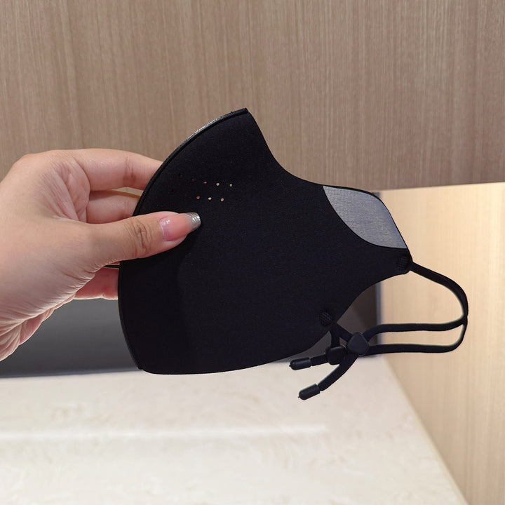 Contoured Reusable Breathable Face Mask with Adjustable Ear Straps and Inner Filter Pocket Stornfield