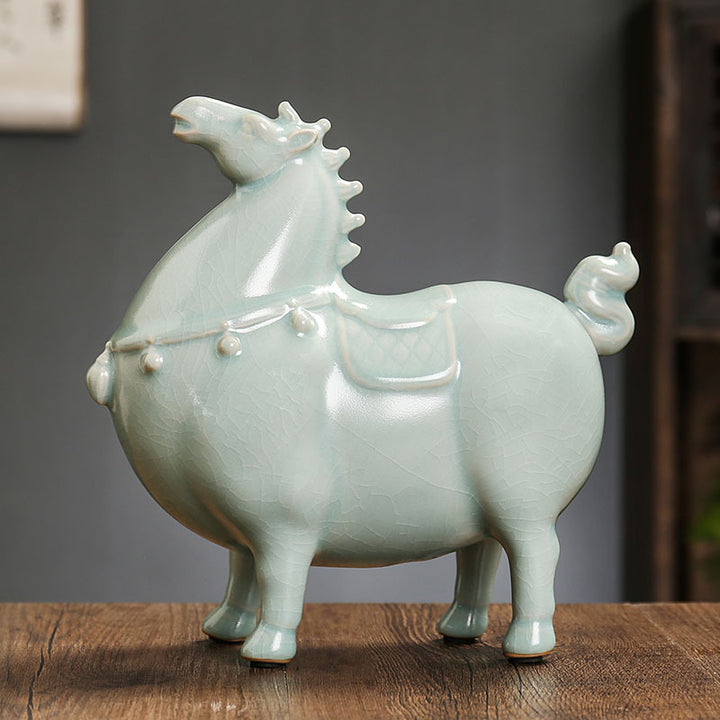 Decorative ceramic horse Stornfield