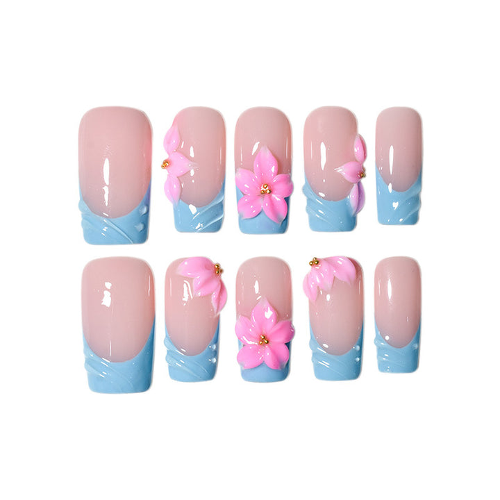 Floral Art Press-On Nail Extensions Stornfield