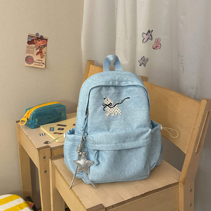 Playful Cartoon Dog-Themed Backpack Stornfield