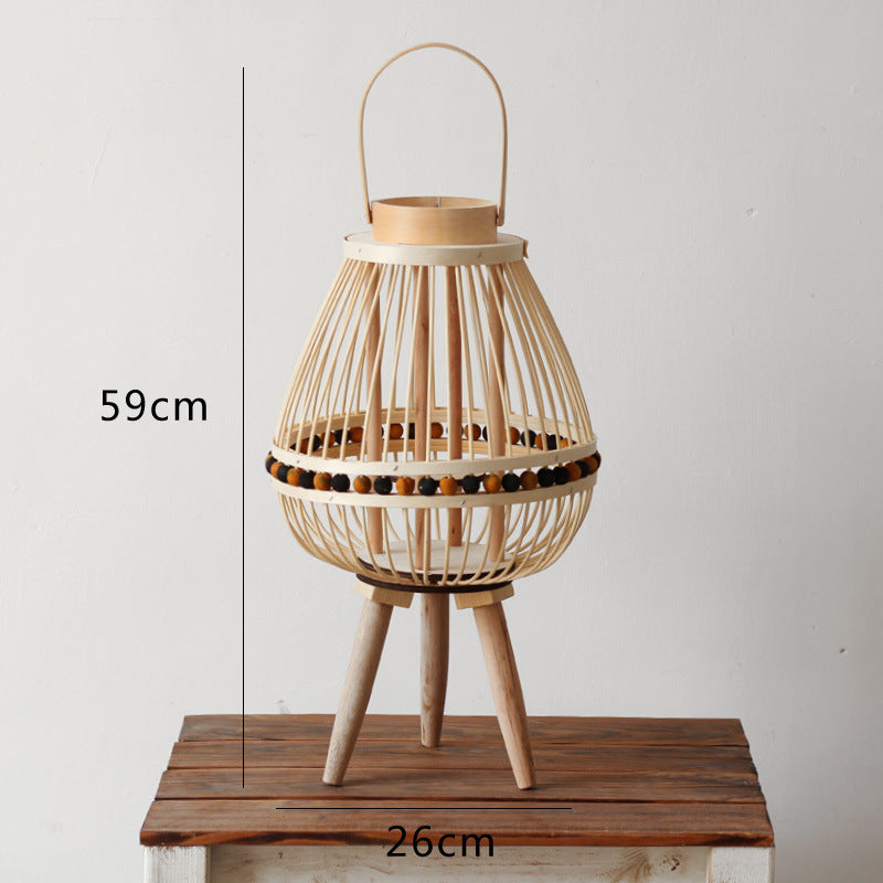 Handcrafted lantern made from natural materials Stornfield