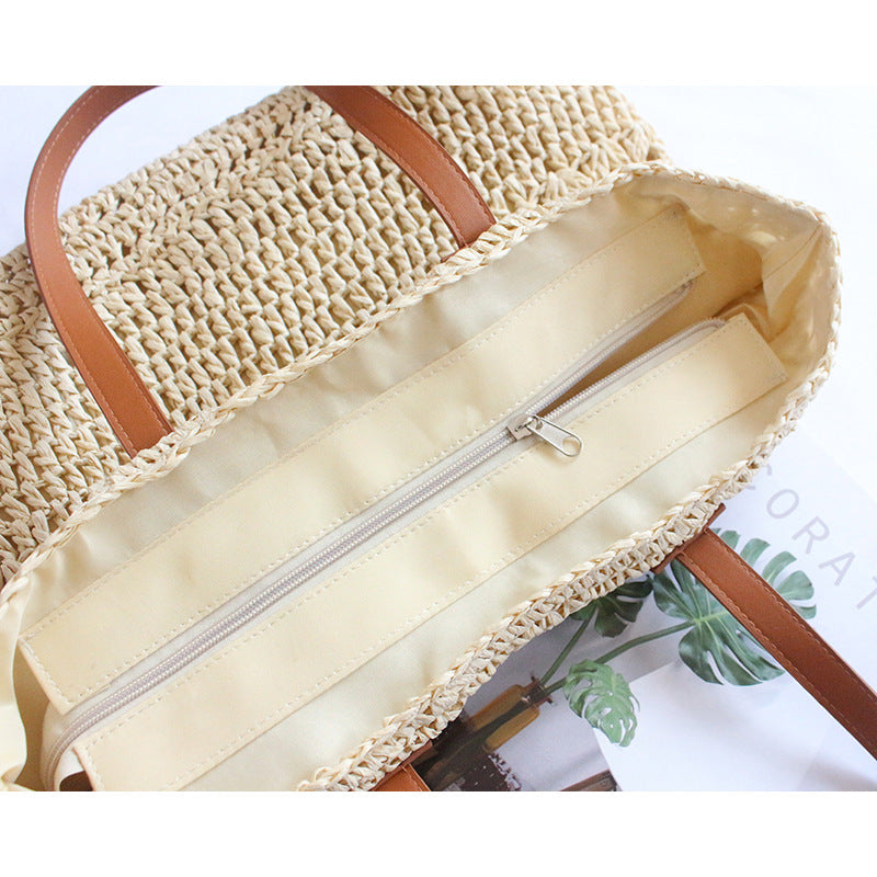 Handmade straw bag Stornfield