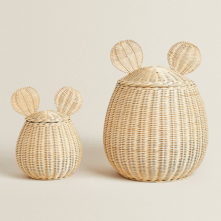 Playful Woven Storage Container Stornfield