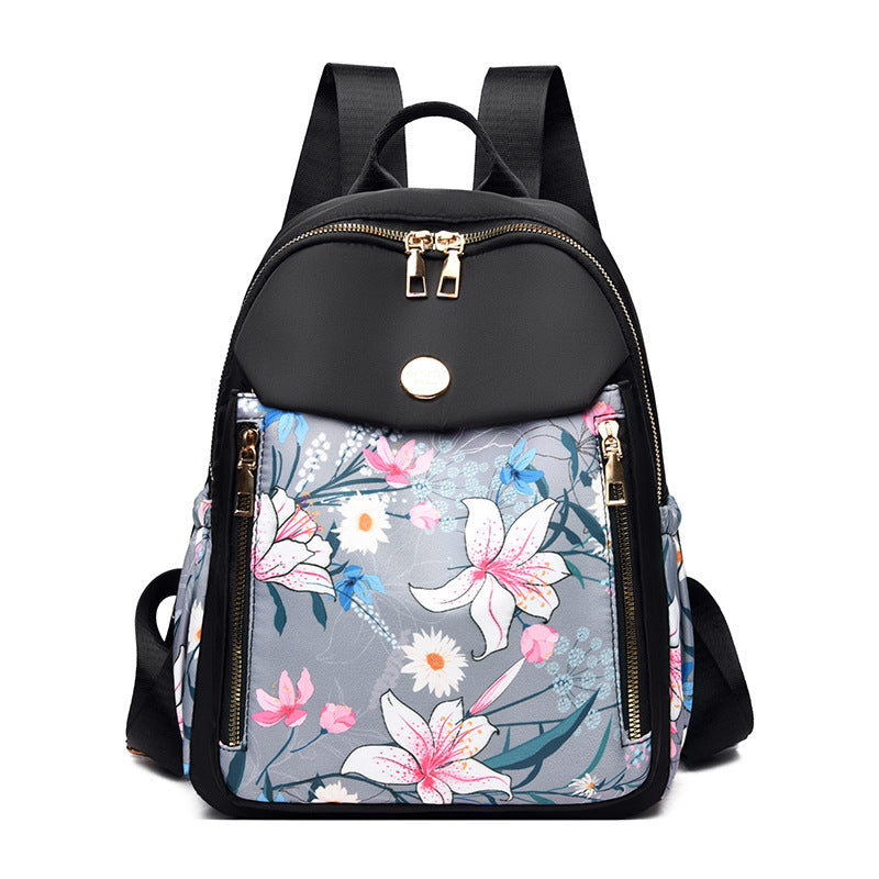 Floral Print Backpack Stornfield