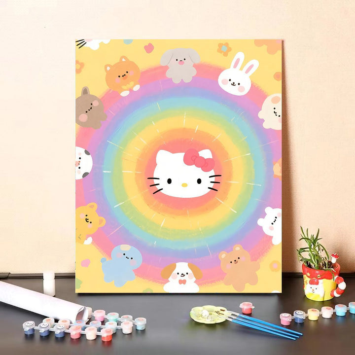 Cute Character Paint by Numbers Canvas Art Kit Stornfield
