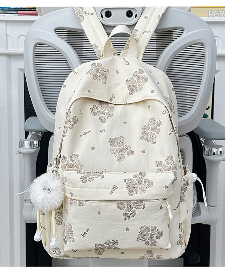 Backpack with Cute Paw Designs and Ergonomic Shoulder Straps Stornfield
