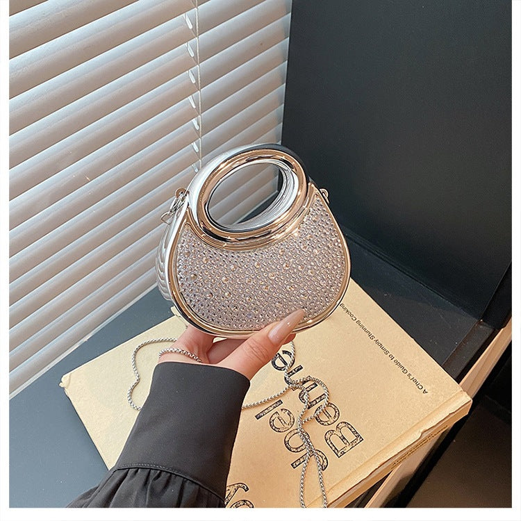 Glamorous Rhinestone Evening Clutch