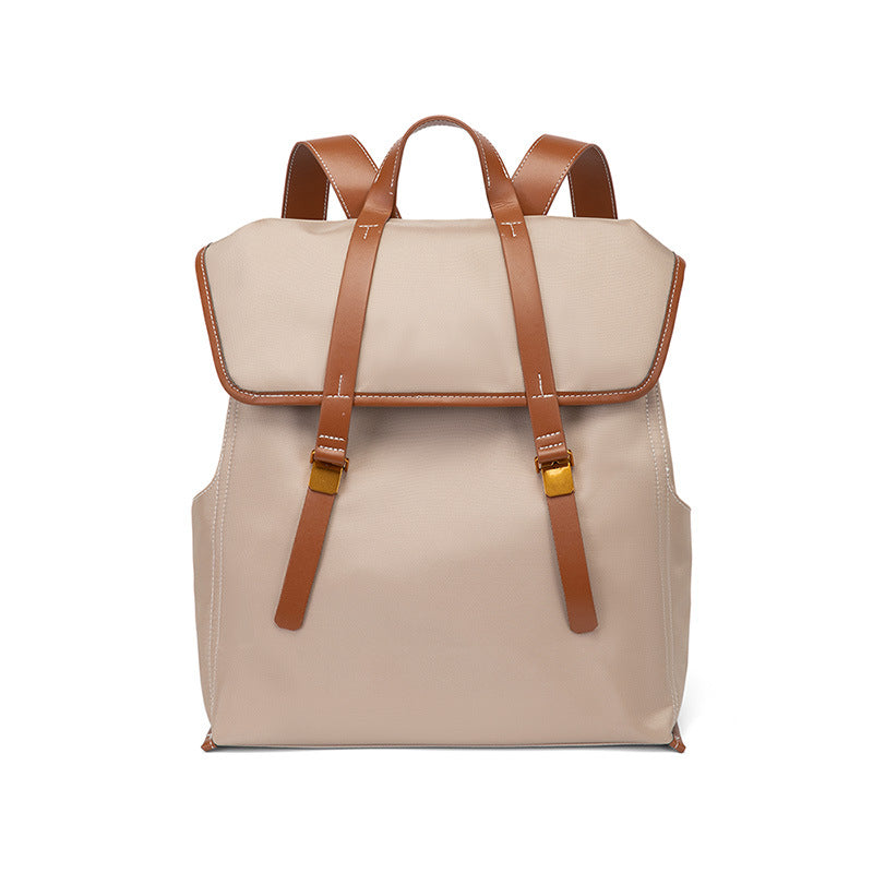 Vintage-Inspired Leather Backpack
