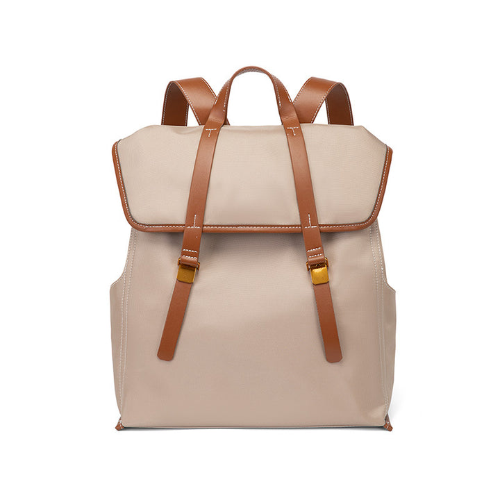 Vintage-Inspired Leather Backpack