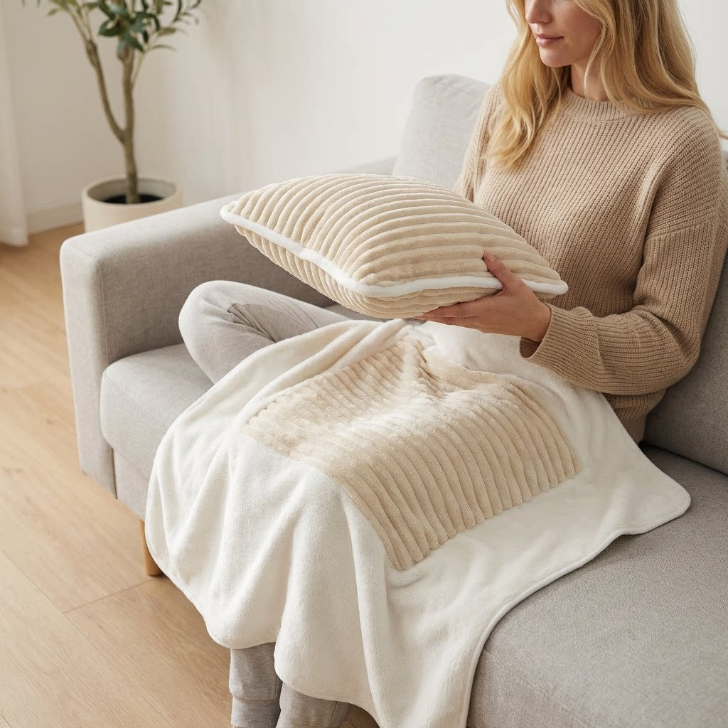 Women's Decorative Pillow with High-Quality Felpa Stornfield