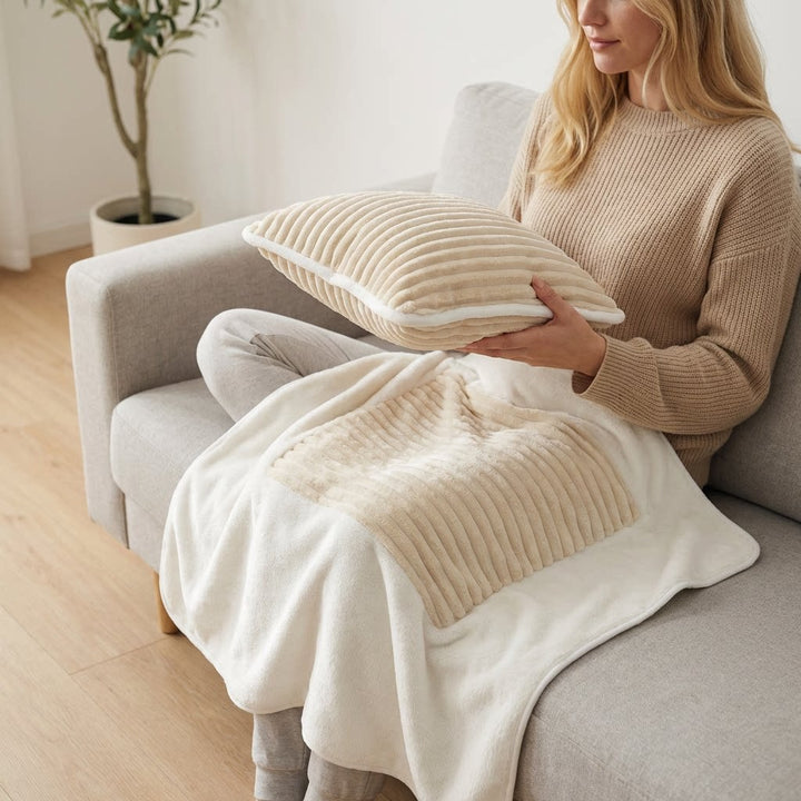 Women's Decorative Pillow with High-Quality Felpa Stornfield