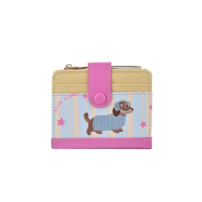 Cute Animal-Themed Zippered Coin Purse Stornfield