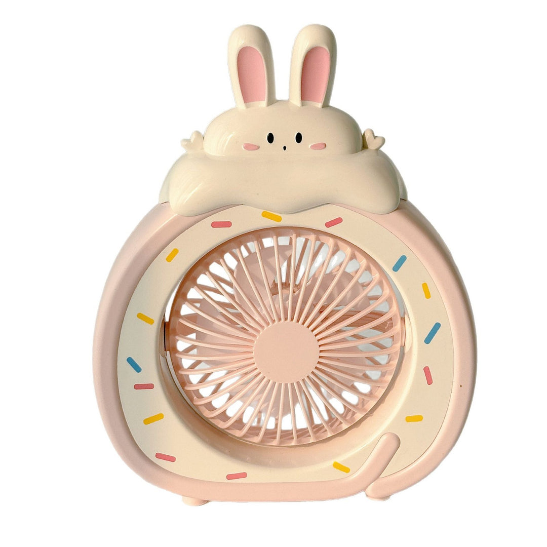 Ladies Portable Mini Fan with Cute Animal Design Stornfield
