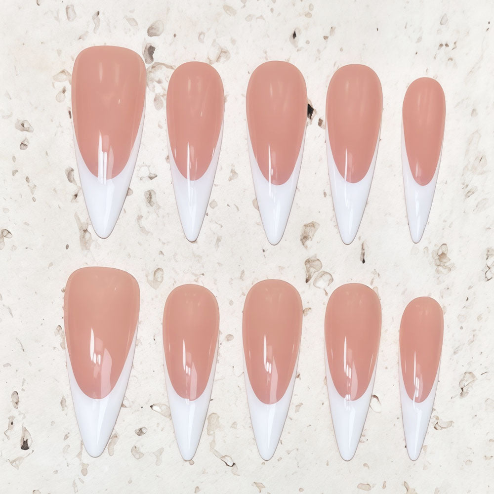 Elegant French Tip Nail Kit