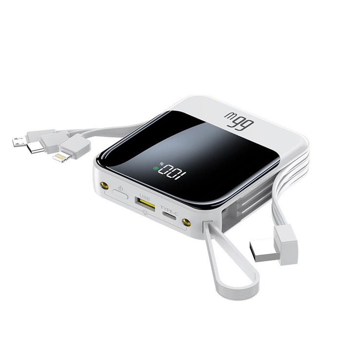 Portable Powerbank with Intelligent Cable Management and Digital Display Stornfield