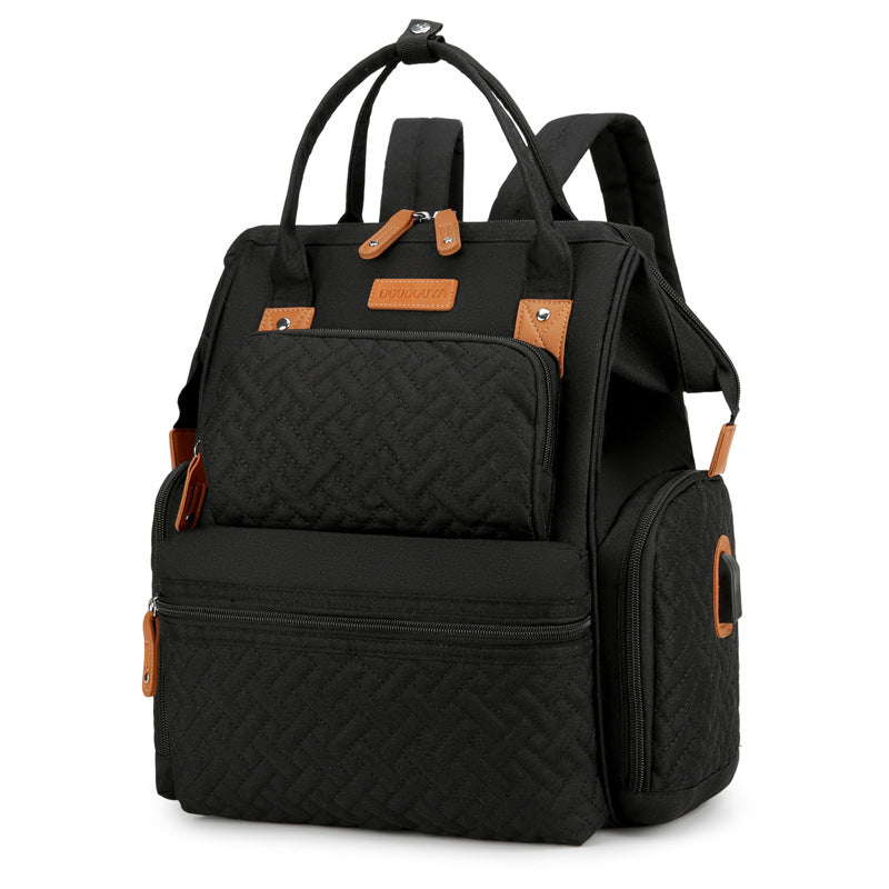Ergonomic Multi-Compartment Diaper Backpack Stornfield