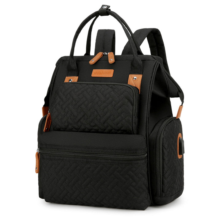 Ergonomic Multi-Compartment Diaper Backpack Stornfield