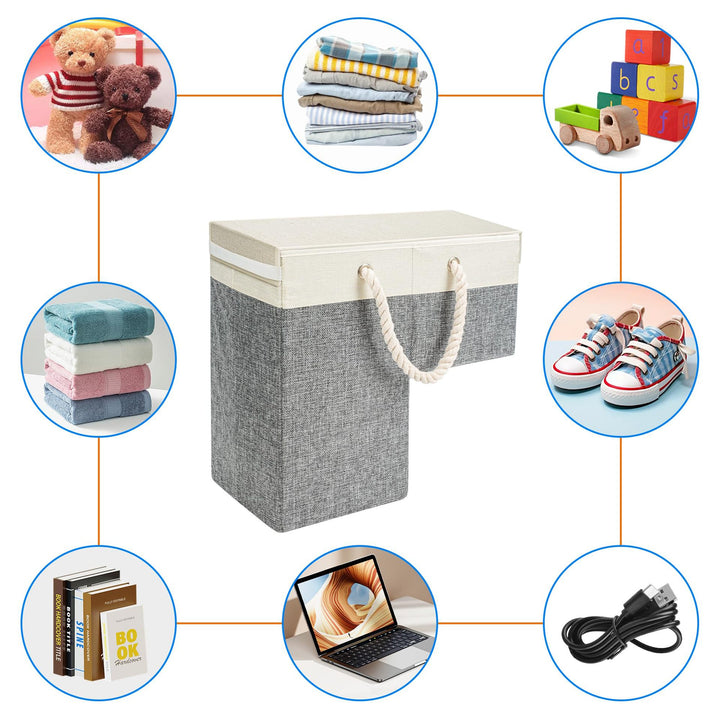 Versatile Fabric Storage Basket Stornfield