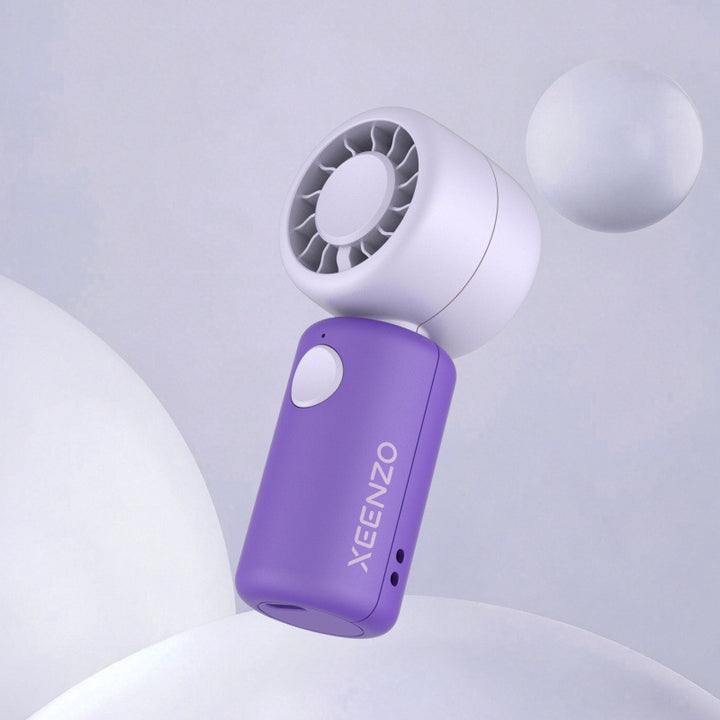 Compact Rechargeable Handheld Cooling Fan Stornfield