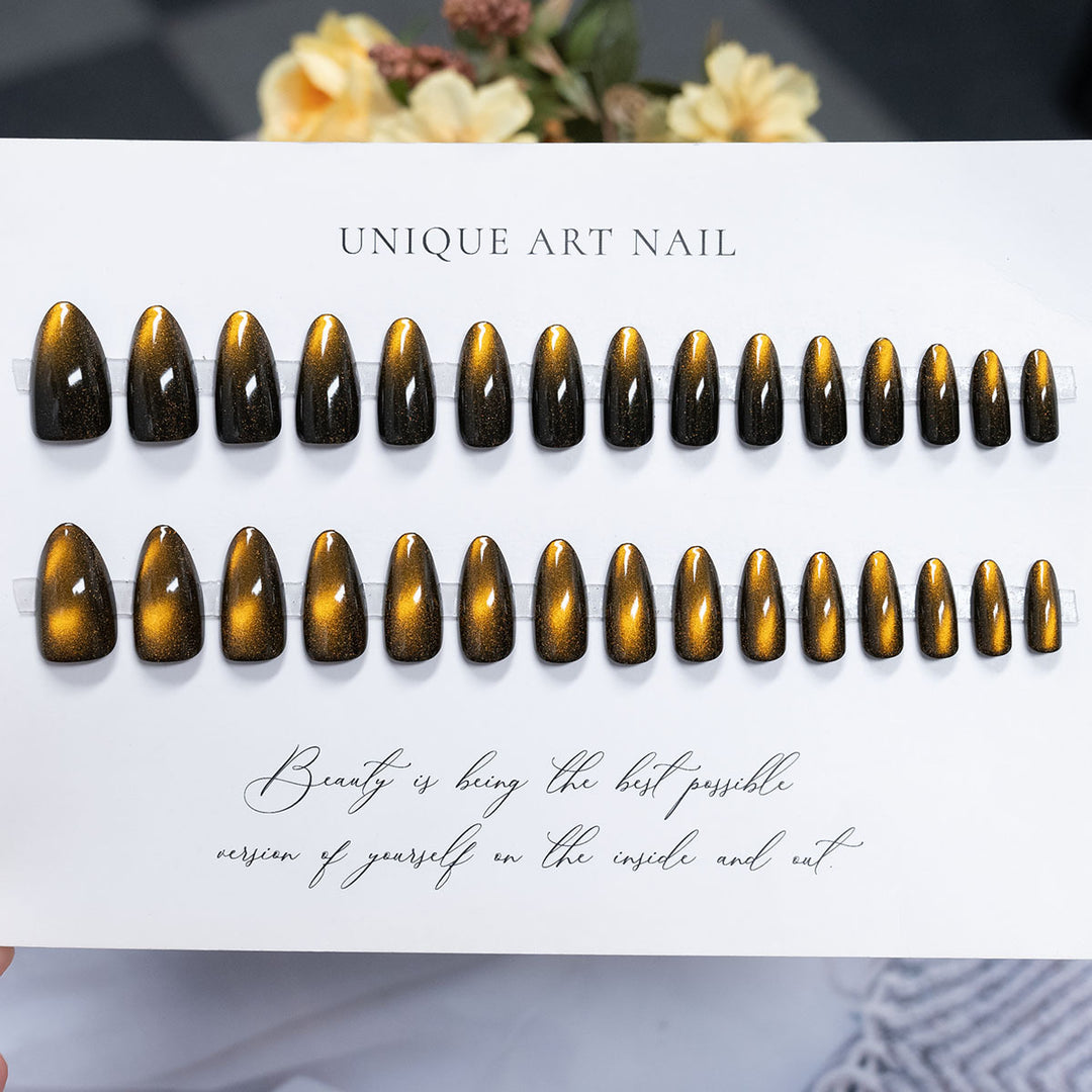 Glossy Press-On Nail Collection