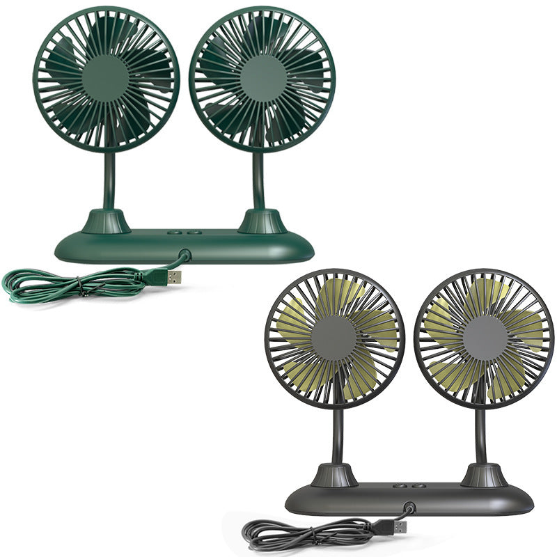 Dual Adjustable Desktop Fan Stornfield