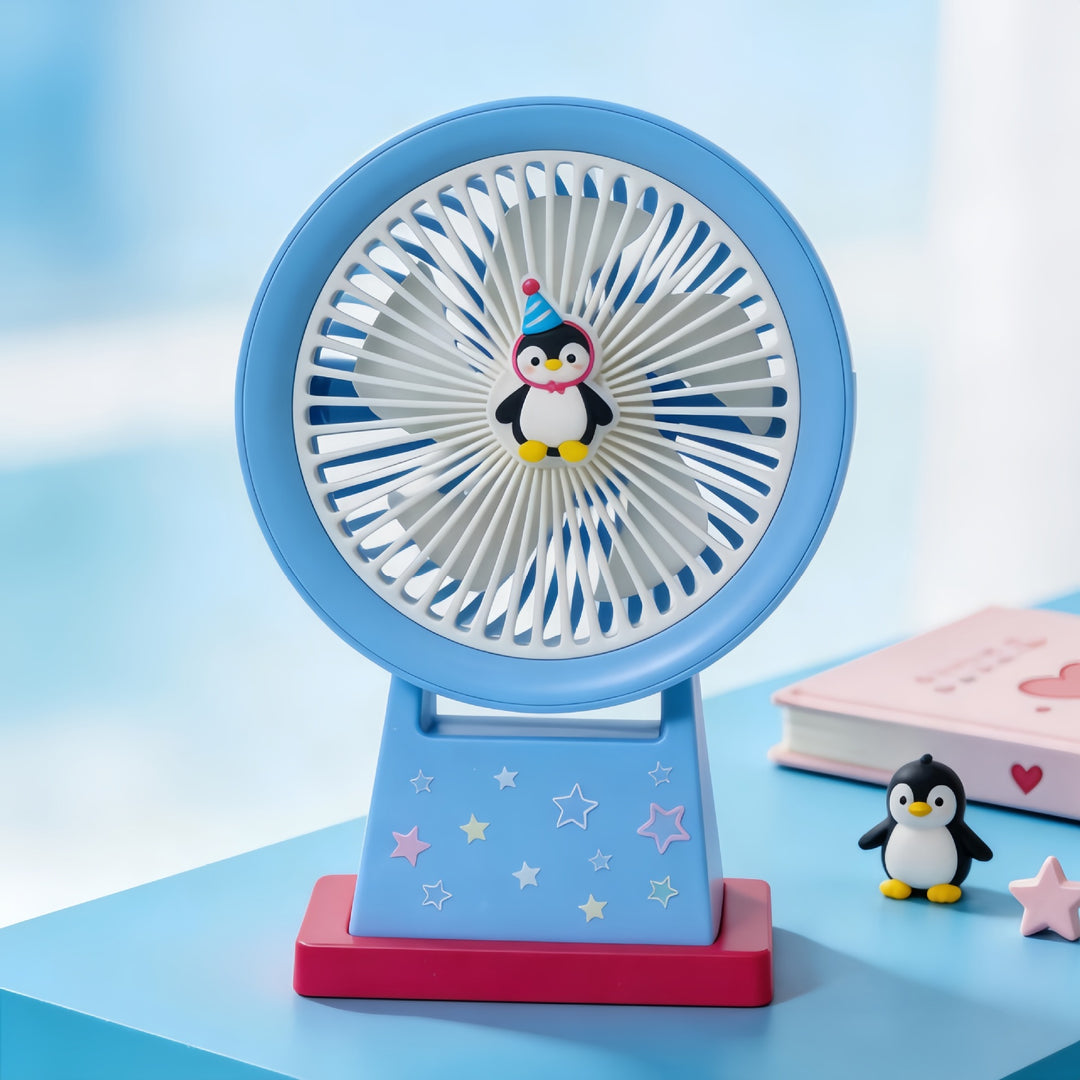 Ladies Funny Table Fan in Creative Animal Design Stornfield