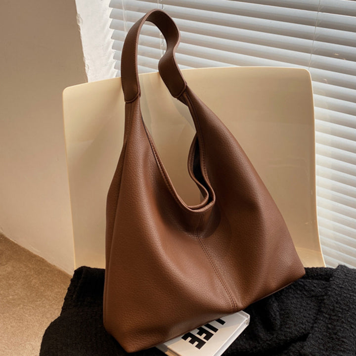 Textured Hobo Handbag