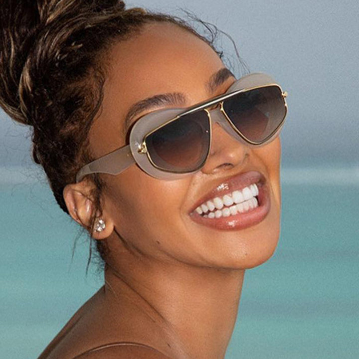 Women futuristic sunglasses with elegant frame Stornfield
