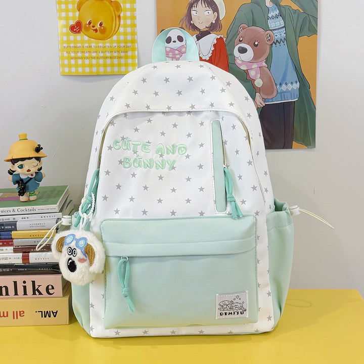 Cute Animal-Themed Canvas Backpack Stornfield