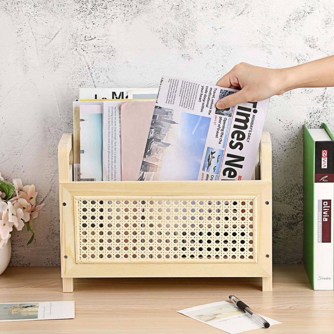 Rectangular Woven Storage Basket Stornfield