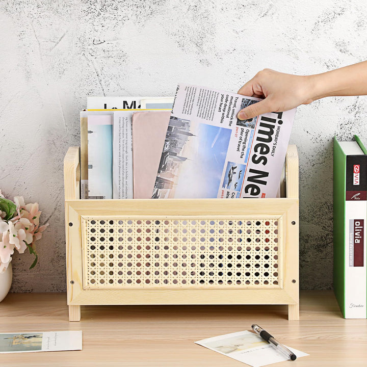 Rectangular Woven Storage Basket Stornfield