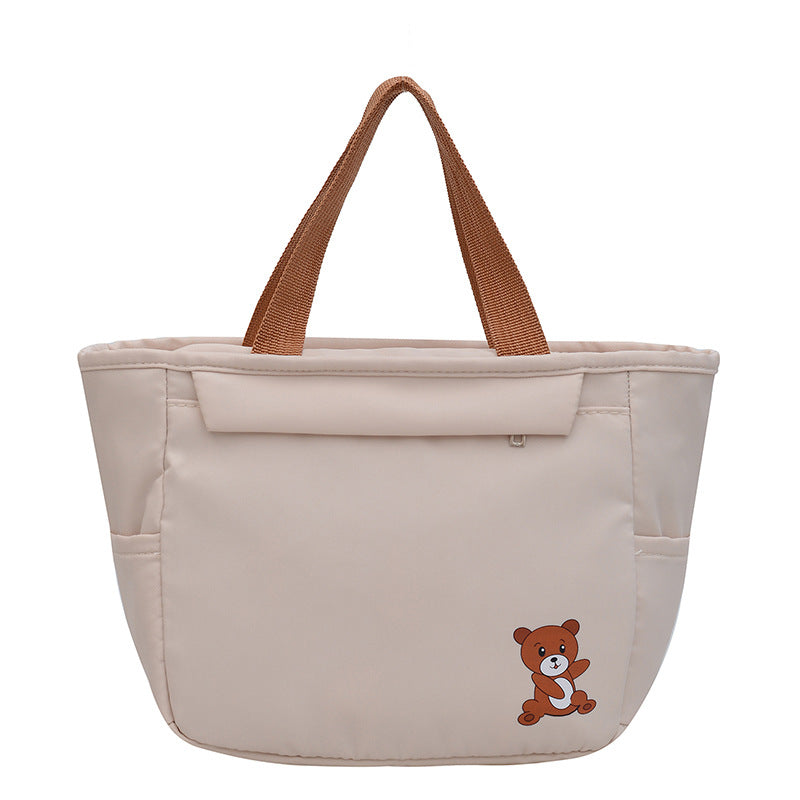 Playful Cartoon-Themed Tote Bag