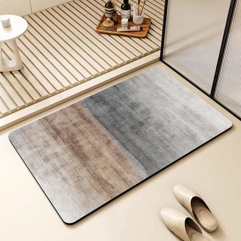 Modern Abstract Bathroom Mat