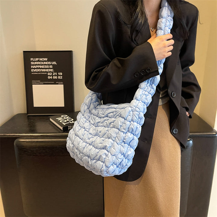 Textured Quilted Shoulder Bag Stornfield
