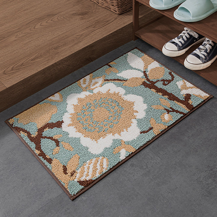 Floral Design Area Rug