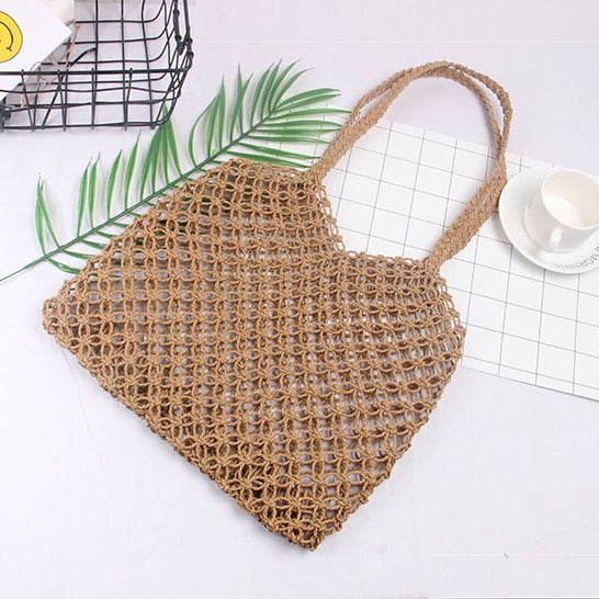 Structured Rattan Tote Bag Stornfield