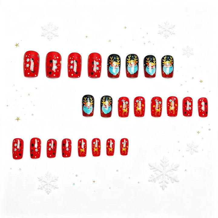 Creative Art Nails with Festive Christmas Design Stornfield