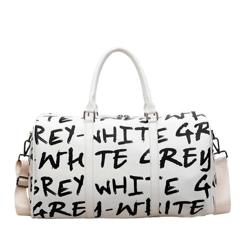 Stylish Graphic Print Duffle Bag Stornfield