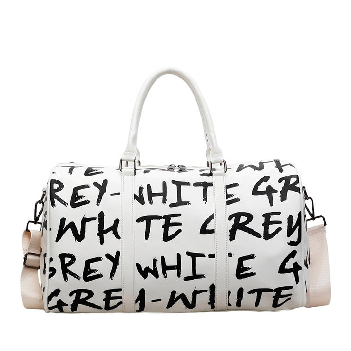Stylish Graphic Print Duffle Bag Stornfield